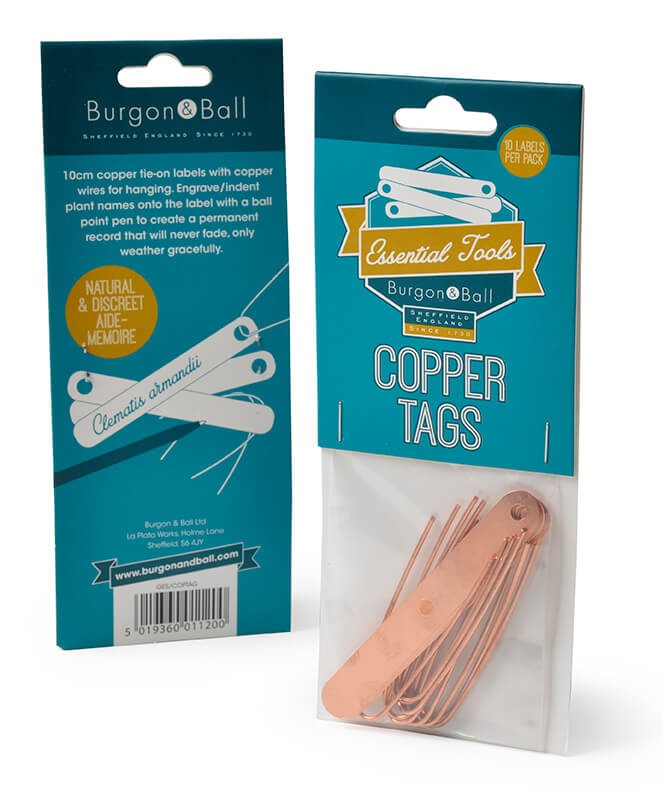 Copper Plant Label Tags