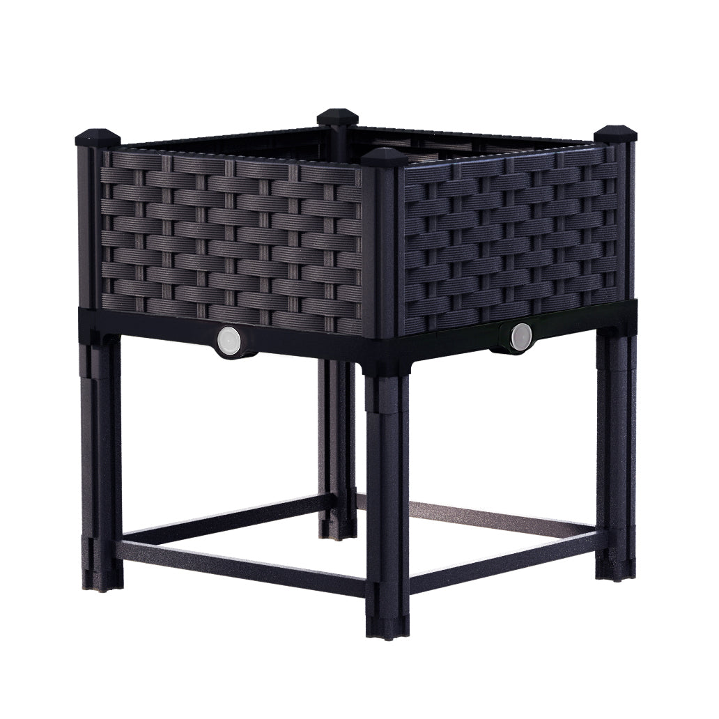 Green Fingers Raised Garden Bed Planter Box -40x40x23cm