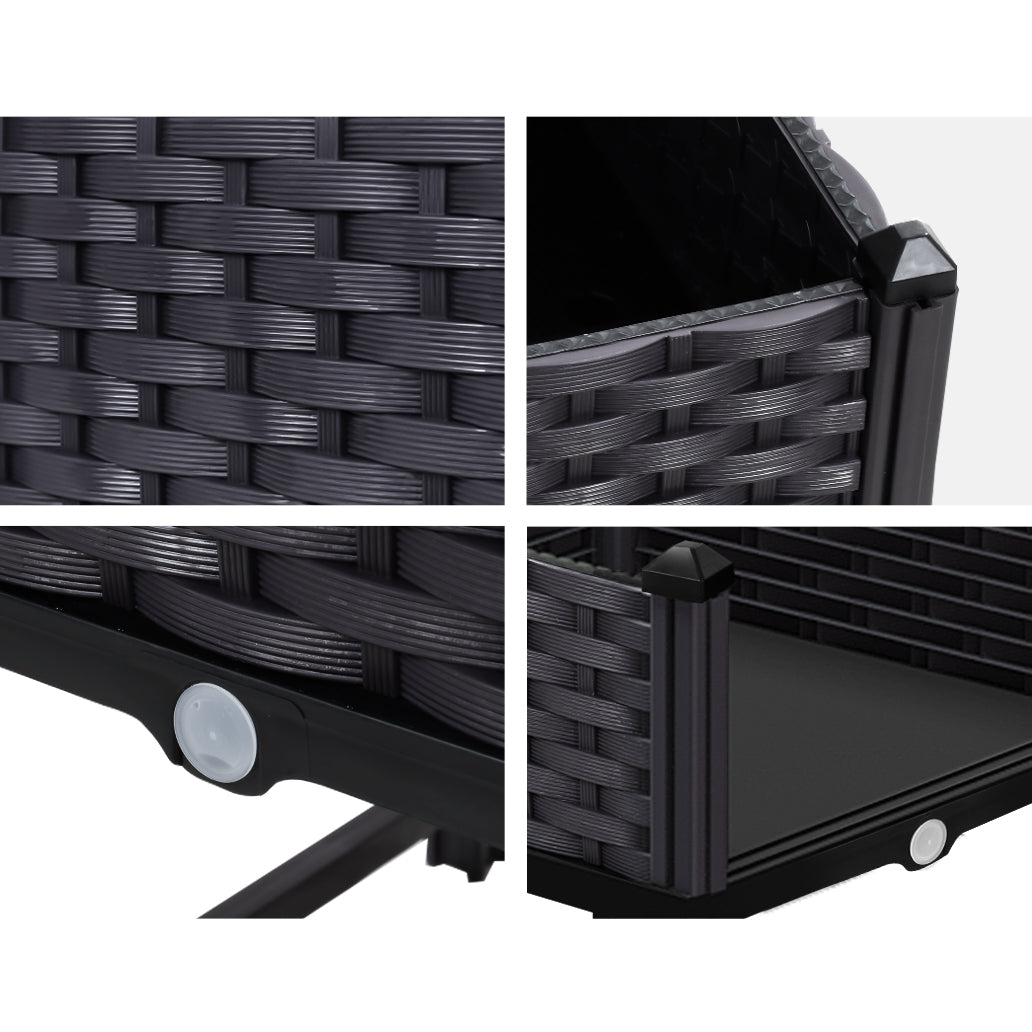 Green Fingers Raised Garden Bed Planter Box -40x40x23cm