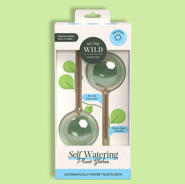 We the Wild - Self‑Watering Plant Globes: 2 Pack for Indoor Pots
