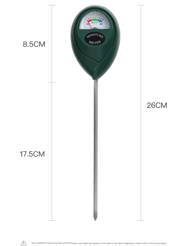 2 Pcs Green Soil Moisture Meter for Potted Plants