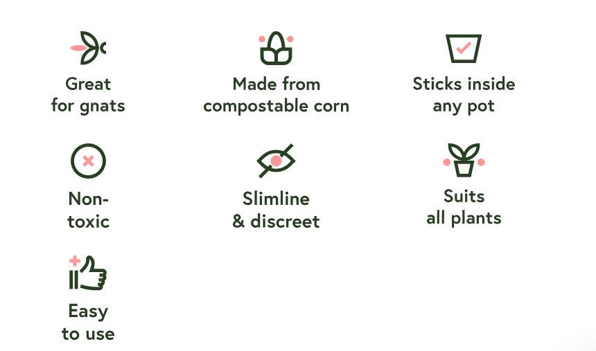 List of benefit for pest traps with icons and text on a white background