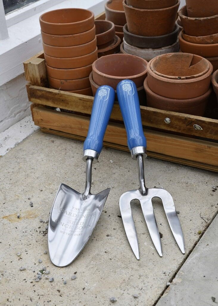 British Meadow Trowel & Fork Set