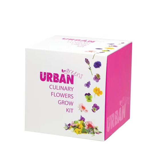 Urban Greens Garden Starter Kit - Culinary Flowers Edible Flower Grow Kit