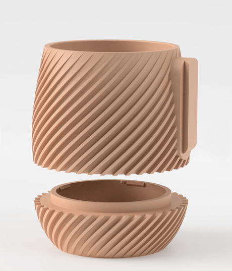 Swirl Wall Planter - 11.4cm