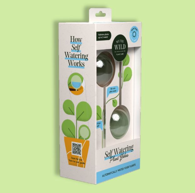 We the Wild - Self‑Watering Plant Globes: 2 Pack for Indoor Pots