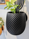 Swirl Wall Planter - 11.4cm