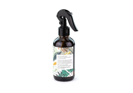 Organic Foliage indoor plant Fertiliser back of bottle