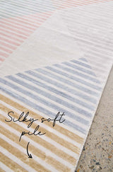 Revive Dali Pastel 320X230cm- Machine Washable Rug