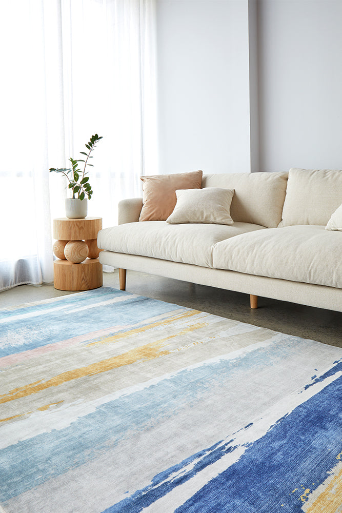 Revive Tyler Multi 320X230cm - Machine Washable Rug