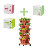 Vertical Garden 'Get Started' Bundle - Brick Red